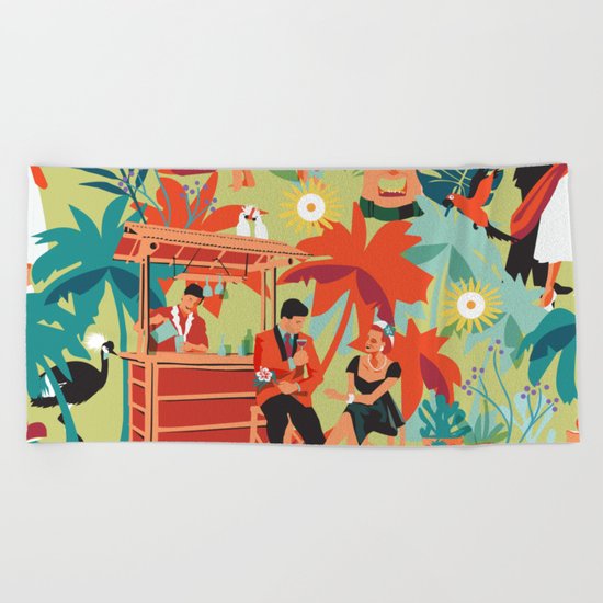 Resort living Beach Towel