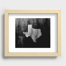 Rustic Texas Recessed Framed Print