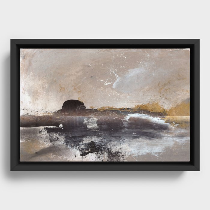 Dust Storm Framed Canvas