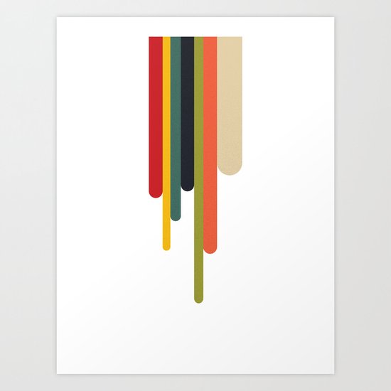 Trickle Art Print