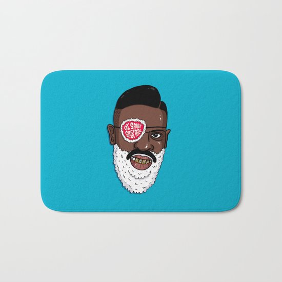 Ol' Saint Slick Rick Bath Mat