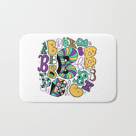 All the B's Bath Mat