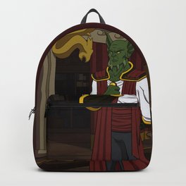 Vorador walks by his manor Fan Art Backpack
