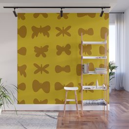 Yellow butterflies. Wall Mural