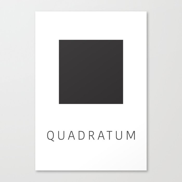 Quadratum Canvas Print
