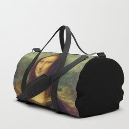 Mona Lisa by Leonardo da Vinci Duffle Bag