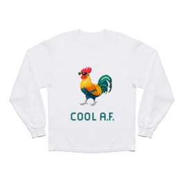 Cool Rooster Long Sleeve T Shirt