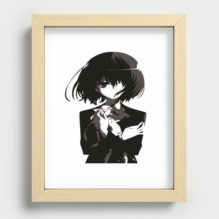 Another- Misaki Mei Recessed Framed Print