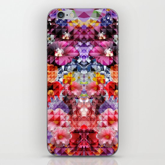 Crystal Floral iPhone & iPod Skin