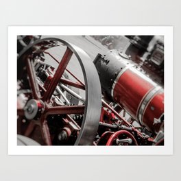 Miniature Traction Engine bywhacky Art Print | Bywhacky, Tractionengine, Photo, Steambywhacky, Steam 