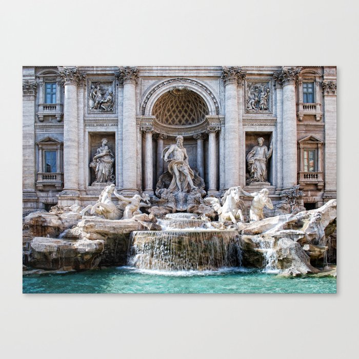 Trevi fountain Leinwanddruck Trevi fountain Leinwanddruck