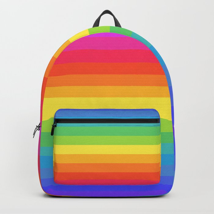 backpack rainbow.
