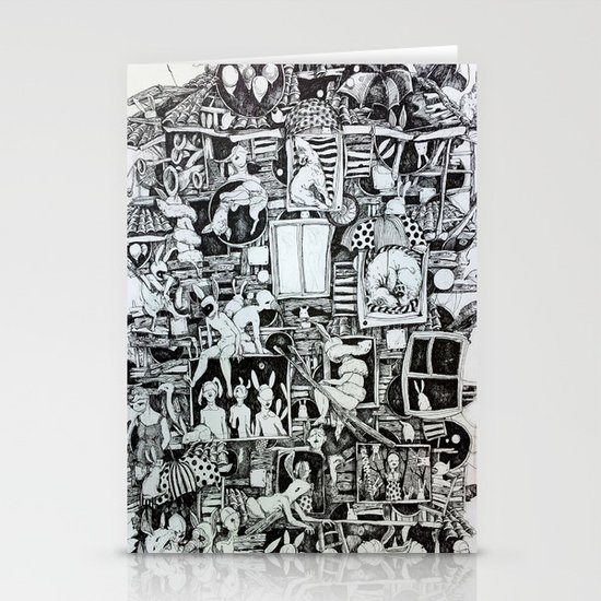 Waiting home Stationery Cards