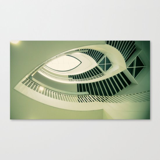 teardrop stairs Canvas Print