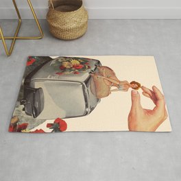 Breakfast time Rug