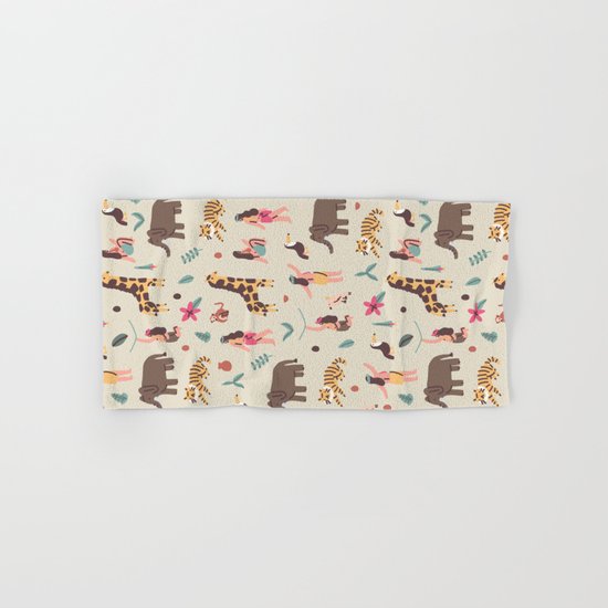 Jungle Hand & Bath Towel