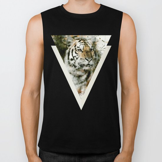 Tiger Splash Biker Tank