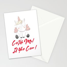 Catch me if you can Stationery Card