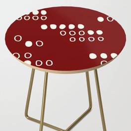 Spots pattern composition 8 Side Table