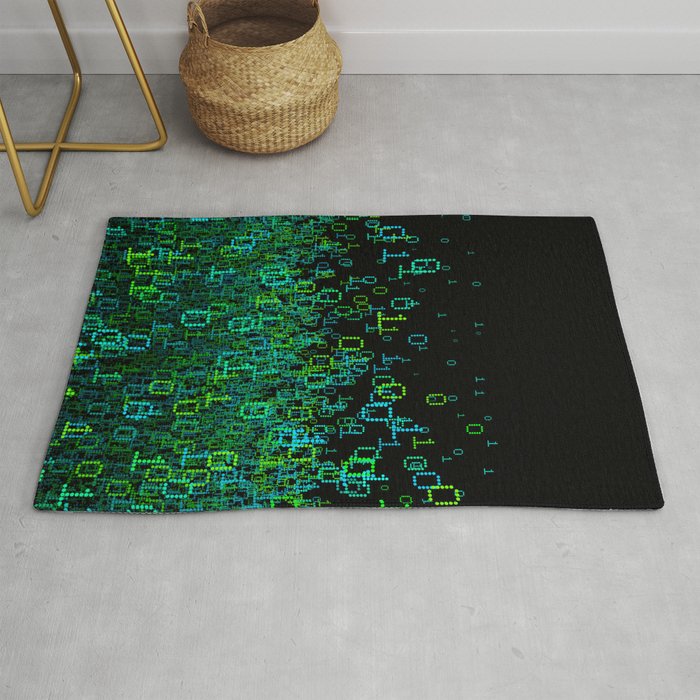 Binary Cloud Rug