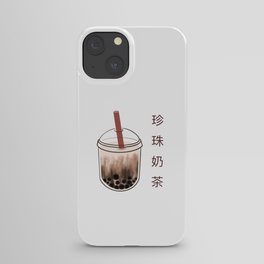 Brown Sugar Boba Tea iPhone Case