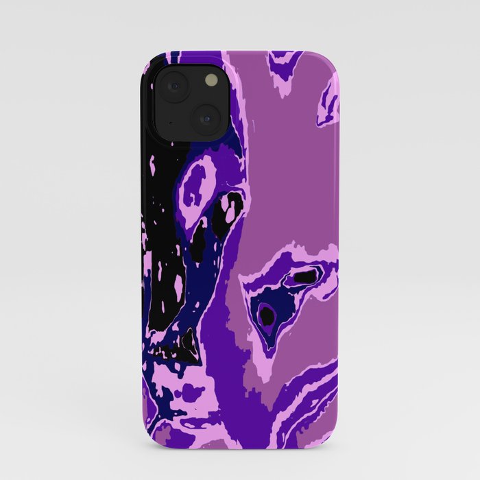 Purple Geisha iPhone Case