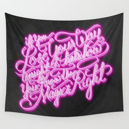 Daft Punk - Doin' It Right - Lettering Wall Tapestry