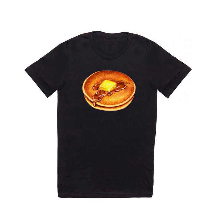 Pancakes Pattern T Shirt