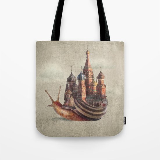 The Snail's Daydream Tote Bag