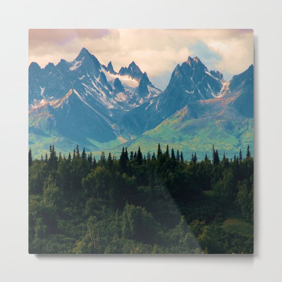 Escaping from woodland heights Metal Print