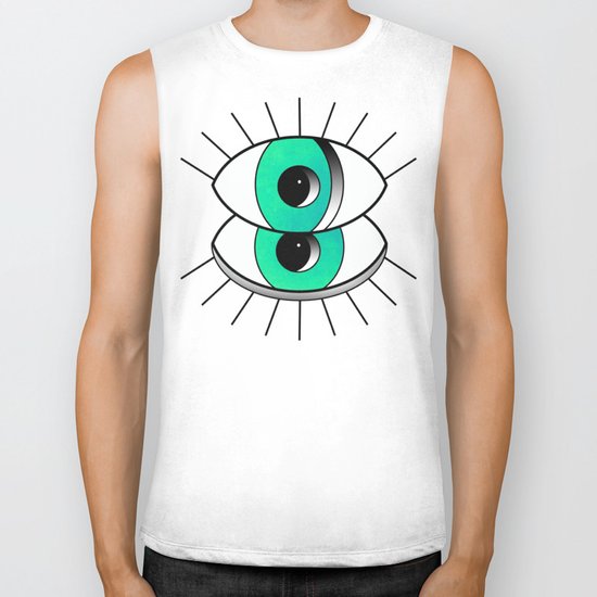 those eyes... Biker Tank