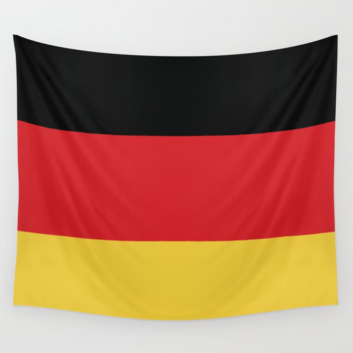 Germany Flag Print German Country Pride Patriotic Pattern Wall Tapestry