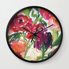 the red mist N.o 1 Wall Clock