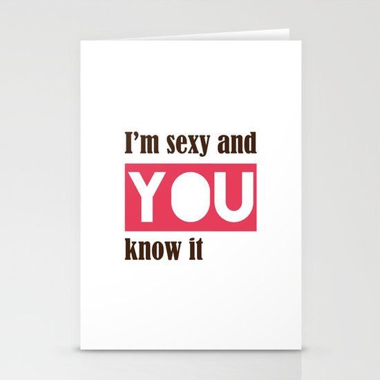 Sexy Stationery Cards