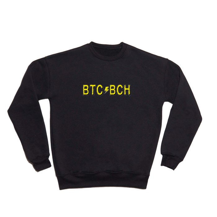 BTC BCH Crewneck Sweatshirt