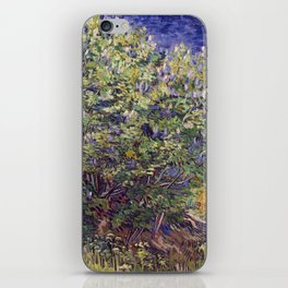 Lilac Bush, Vincent van Gogh iPhone Skin