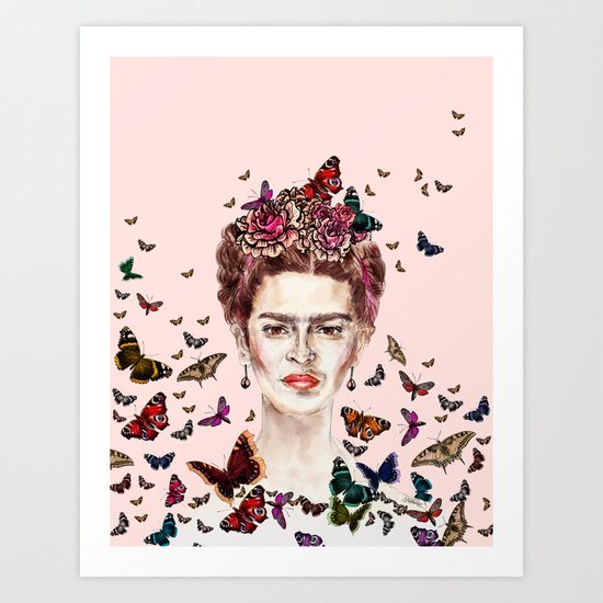 Frida Kahlo - Mexico Art Print