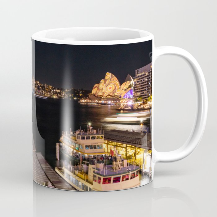 Sydney Harbour at Night Coffee Mug