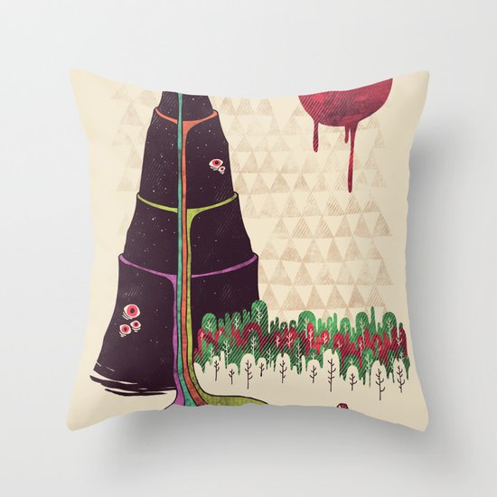 Holy Mountain Throw Pillow