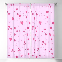 Floating Hearts 2 Blackout Curtain