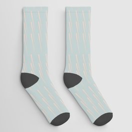 Plastic New Colors Hot Peach Beach Bleached Cyan Smash Brand Working Pattern Series Socks