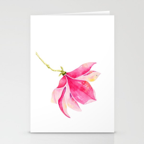 Magnolia Pink Stationery Cards