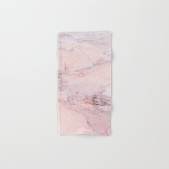 Blush Marble Hand & Bath Towel