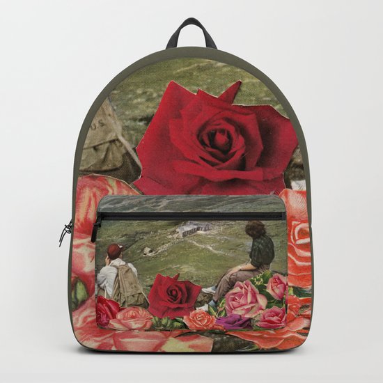 Life is a Bed of Roses Backpack