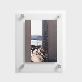 Greek Street Scene in Athens | Urban Photography during Sunset in the Street of Europe | Fine Art Print Floating Acrylic Print