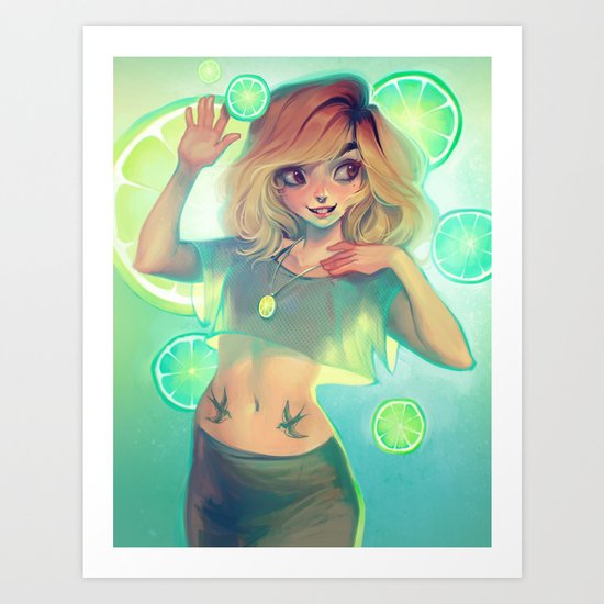 Lemonade Art Print