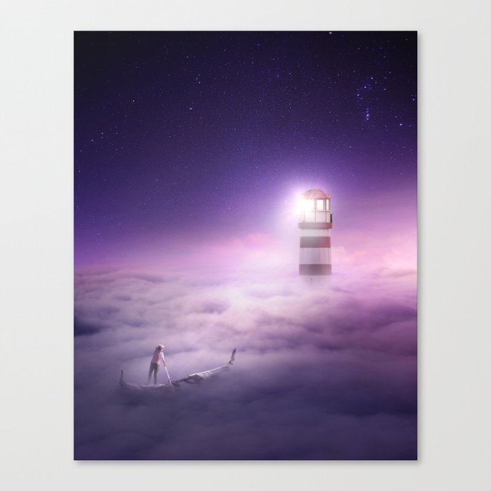 Heavenly Light Canvas Print