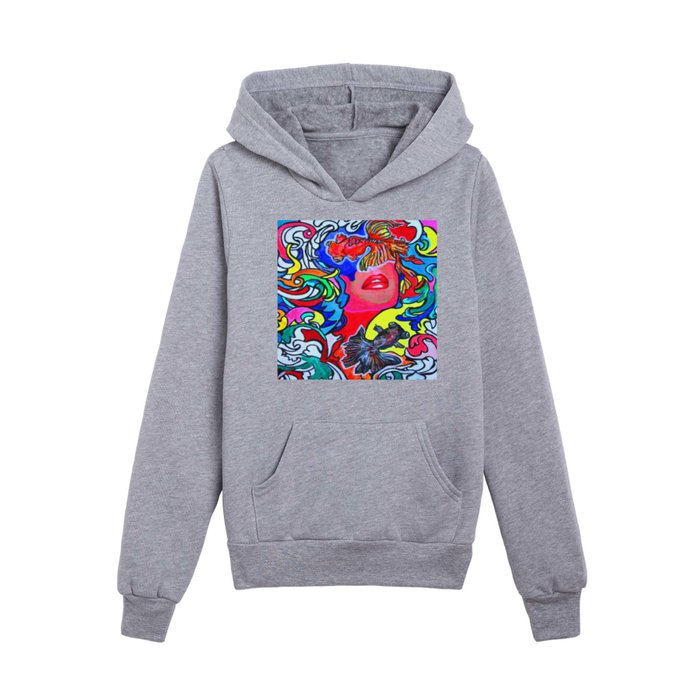 Aqua Oasis Kids Pullover Hoodie