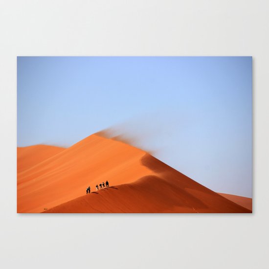 Desert hiking 4 Canvas Print