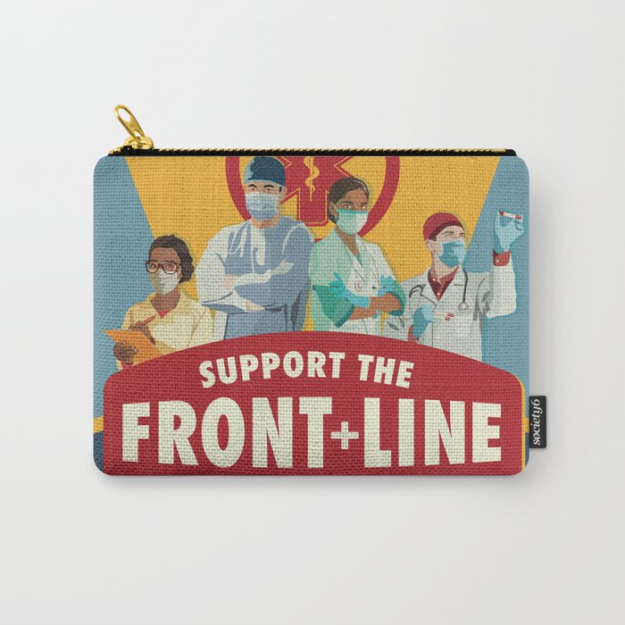Support the Front Line Carry-All Pouch